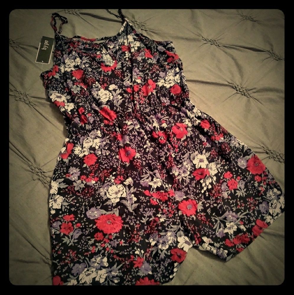 Jr. Floral Romper